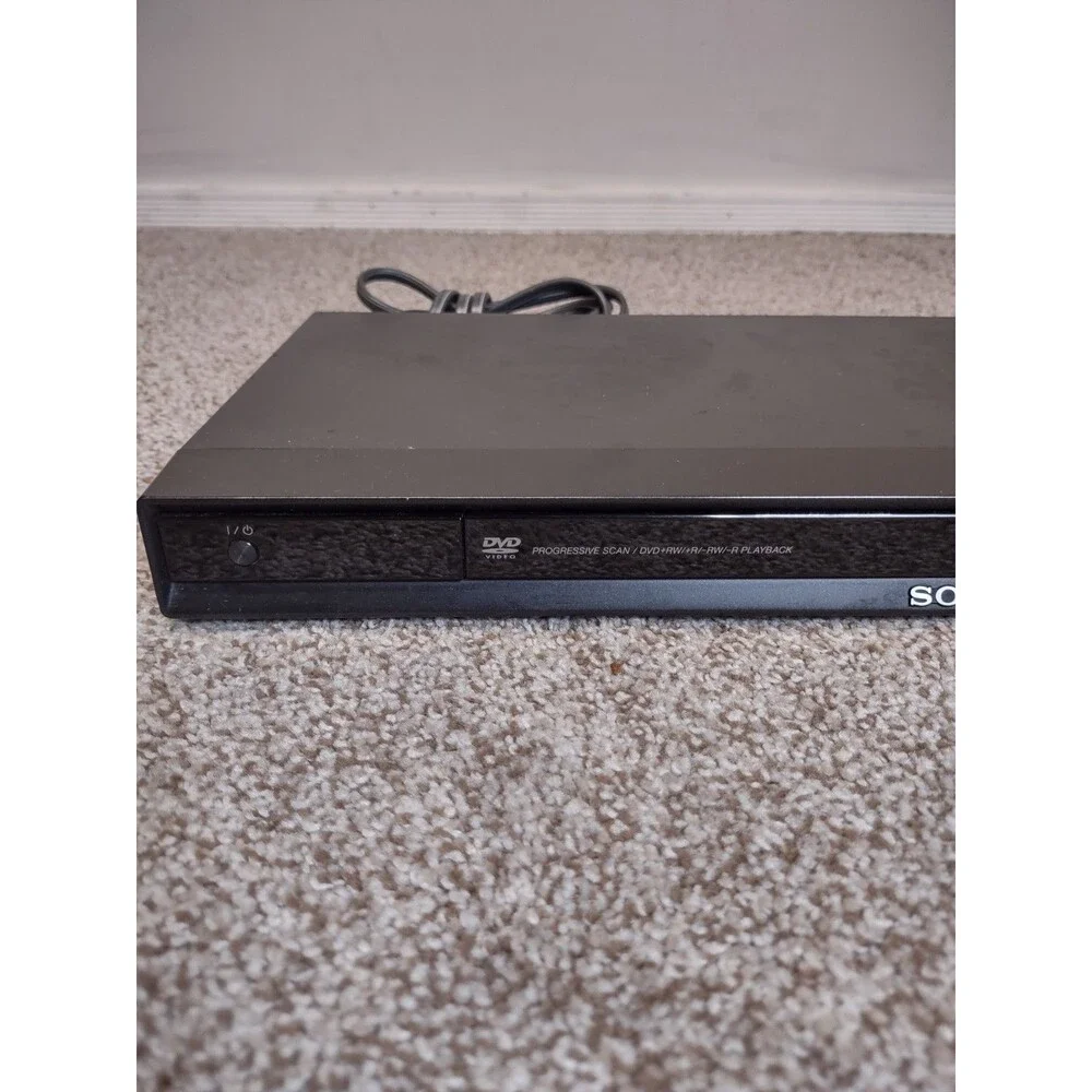Sony DVP-NS57P CD/DVD Player Black w/ Power Cord No Remote TESTED